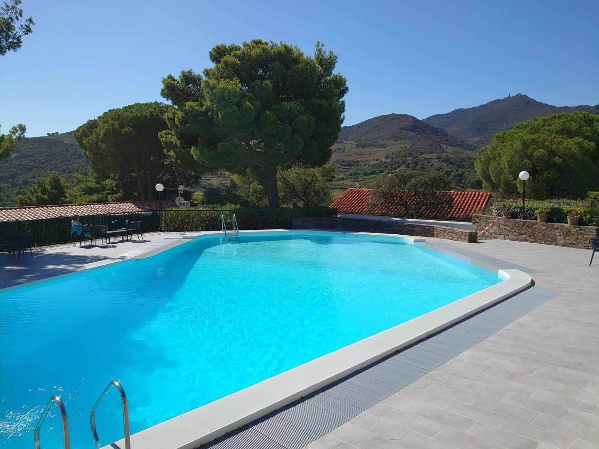 4AMB2 - Villa - Résidence d'Ambeille piscine collective Collioure Exterior foto