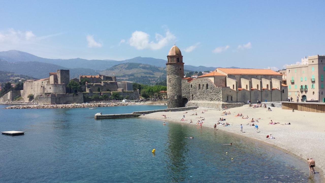 4AMB2 - Villa - Résidence d'Ambeille piscine collective Collioure Exterior foto